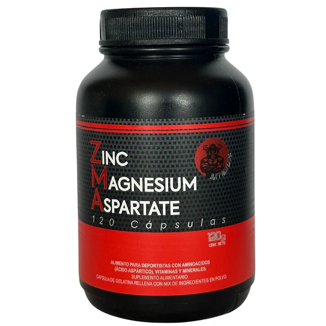 ZMA zinc-magnesio-aspartate 120 capsulas