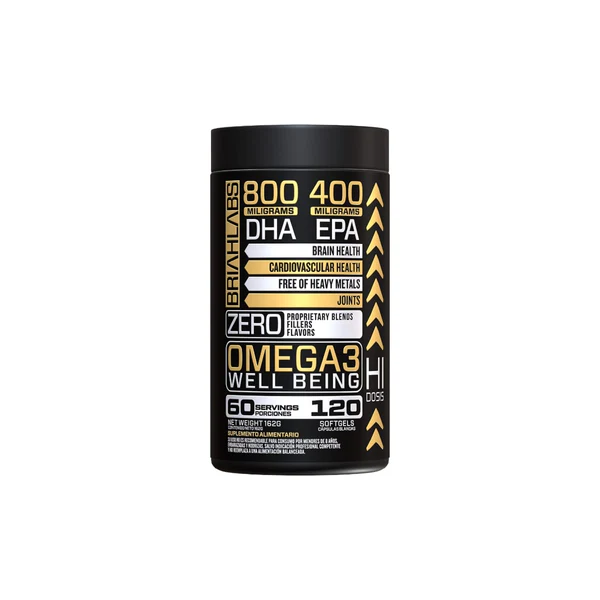 Omega 3 120 caps blandas Brihalabs